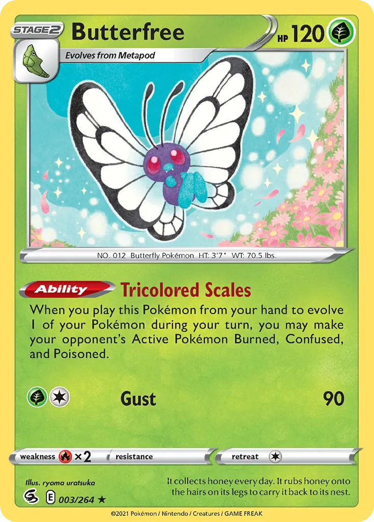 Butterfree — SWSH08: Fusion Strike — Pokémon