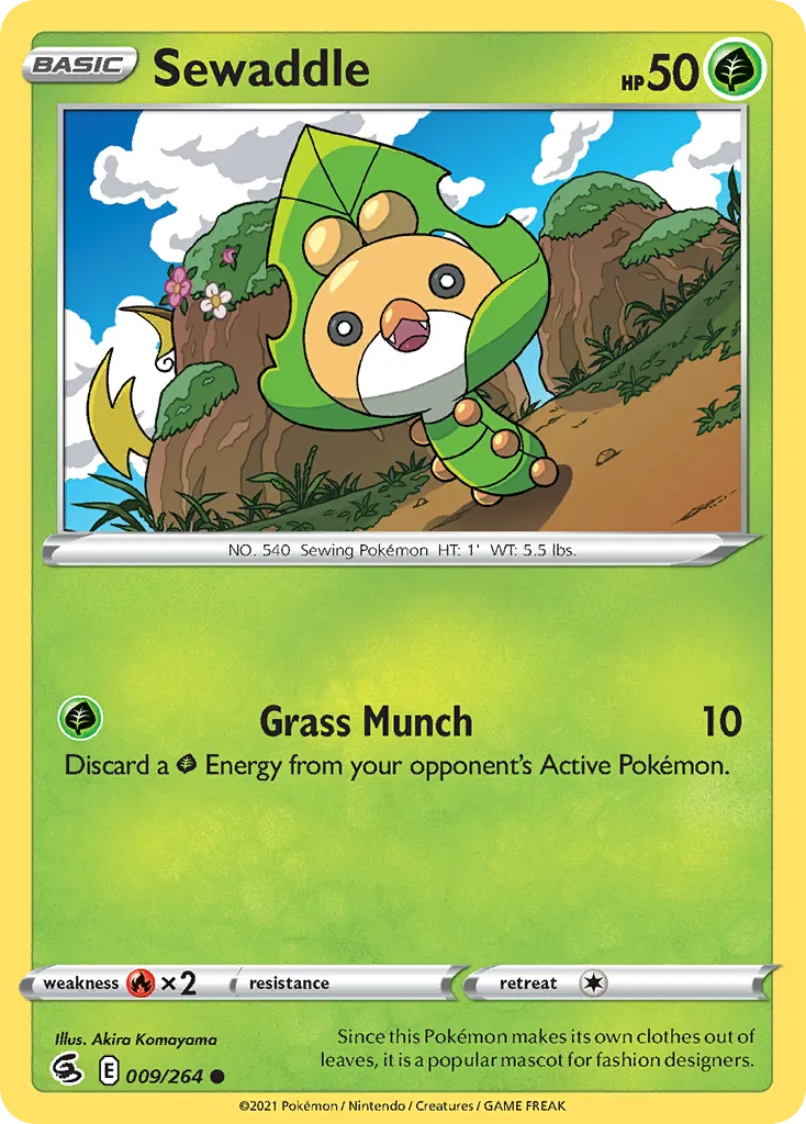 Larveyette — SWSH08: Fusion Strike — Pokémon