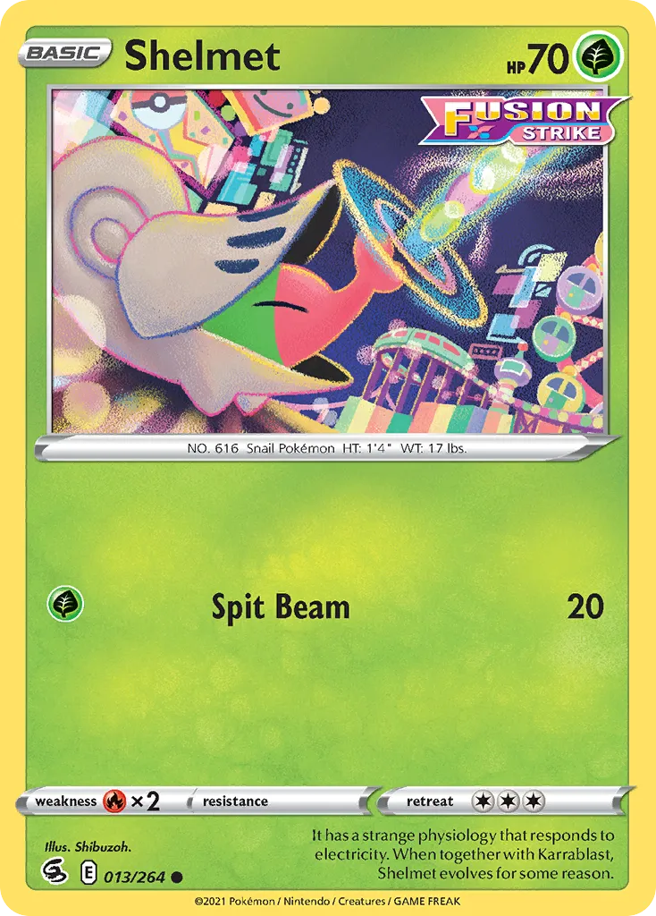 Escargaume — SWSH08: Fusion Strike — Pokemon
