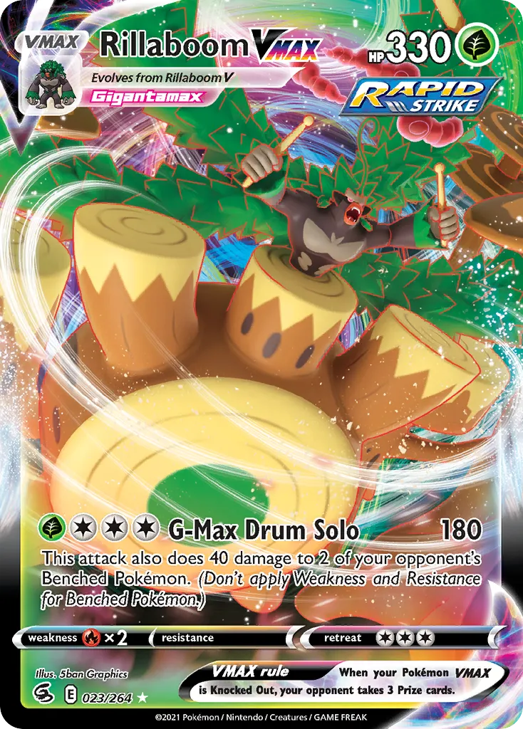Gorythmic VMAX — SWSH08: Fusion Strike — Pokémon