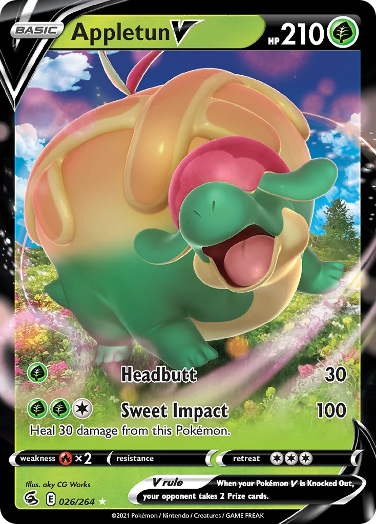 Appletun V — SWSH08: Fusion Strike — Pokémon
