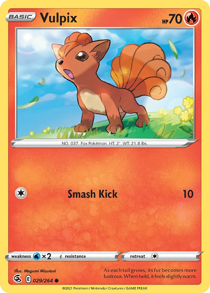 Vulpix — SWSH08: Fusion Strike — Pokémon
