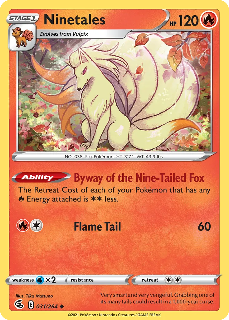 Ninetales — SWSH08: Fusion Strike — Pokemon