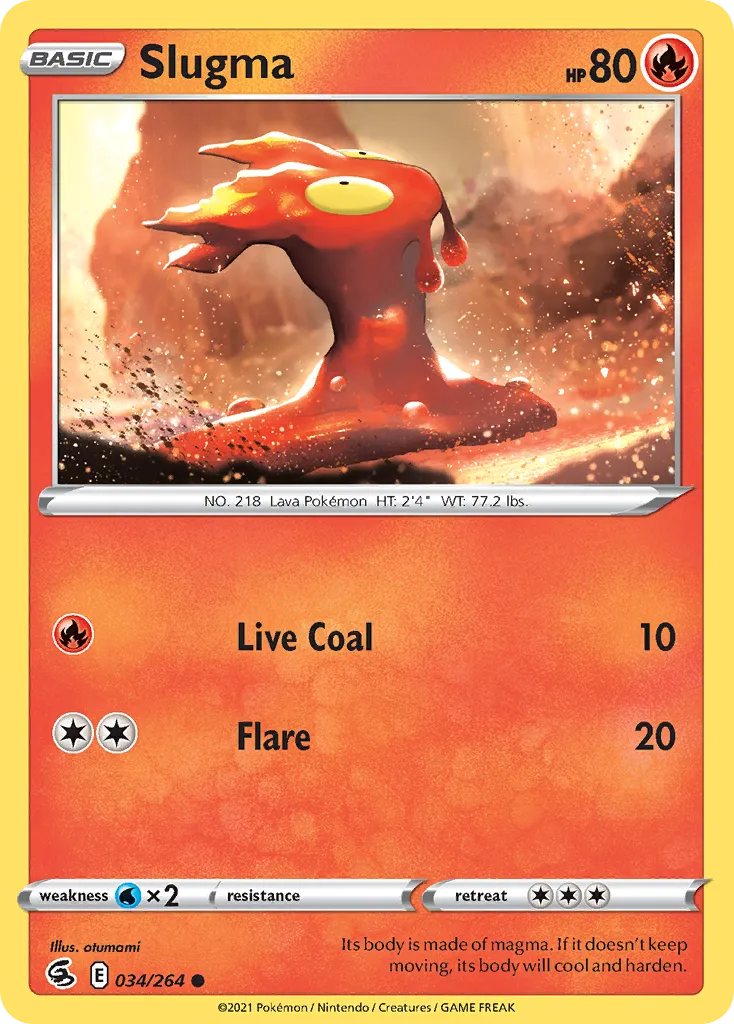 Limagma — SWSH08: Fusion Strike — Pokemon