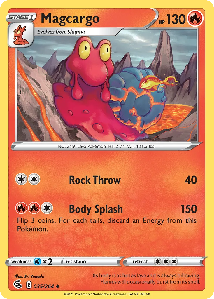 Volcaropod — SWSH08: Fusion Strike — Pokemon