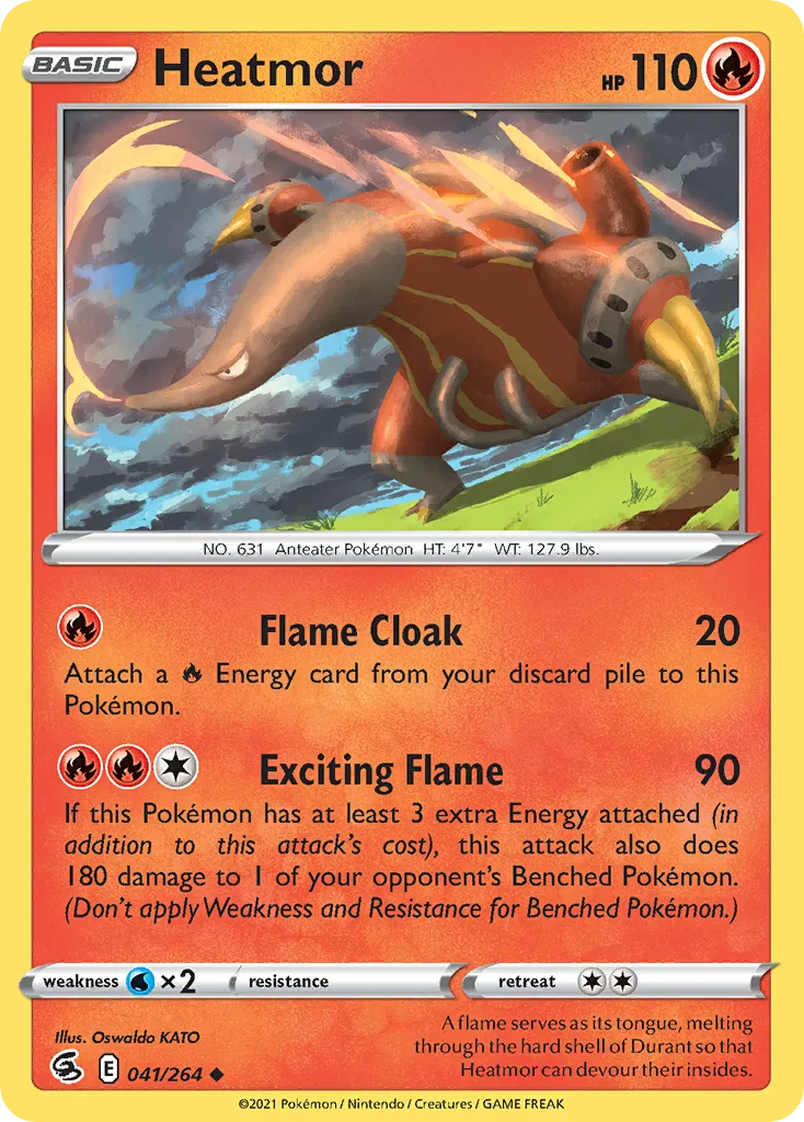 Aflamanoir — SWSH08: Fusion Strike — Pokémon