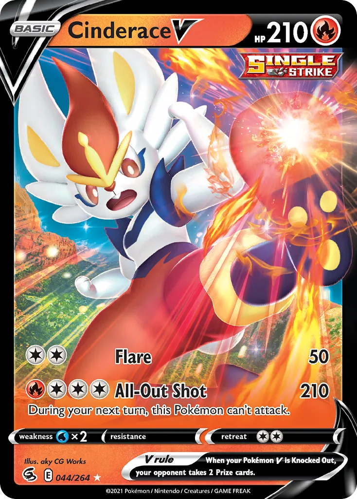 Pyrobut V — SWSH08: Fusion Strike — Pokemon