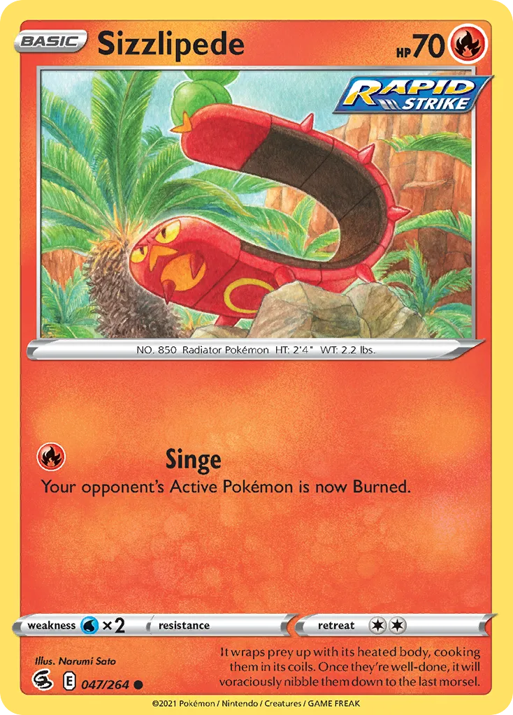 Grillepattes — SWSH08: Fusion Strike — Pokemon