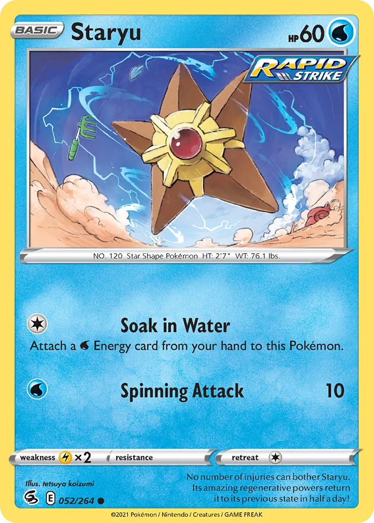 Staryu — SWSH08: Fusion Strike — Pokemon