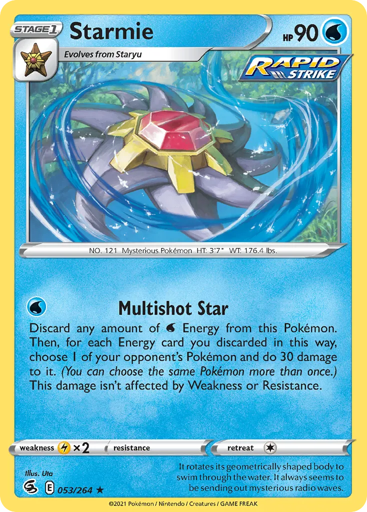 Starmie — SWSH08: Fusion Strike — Pokémon