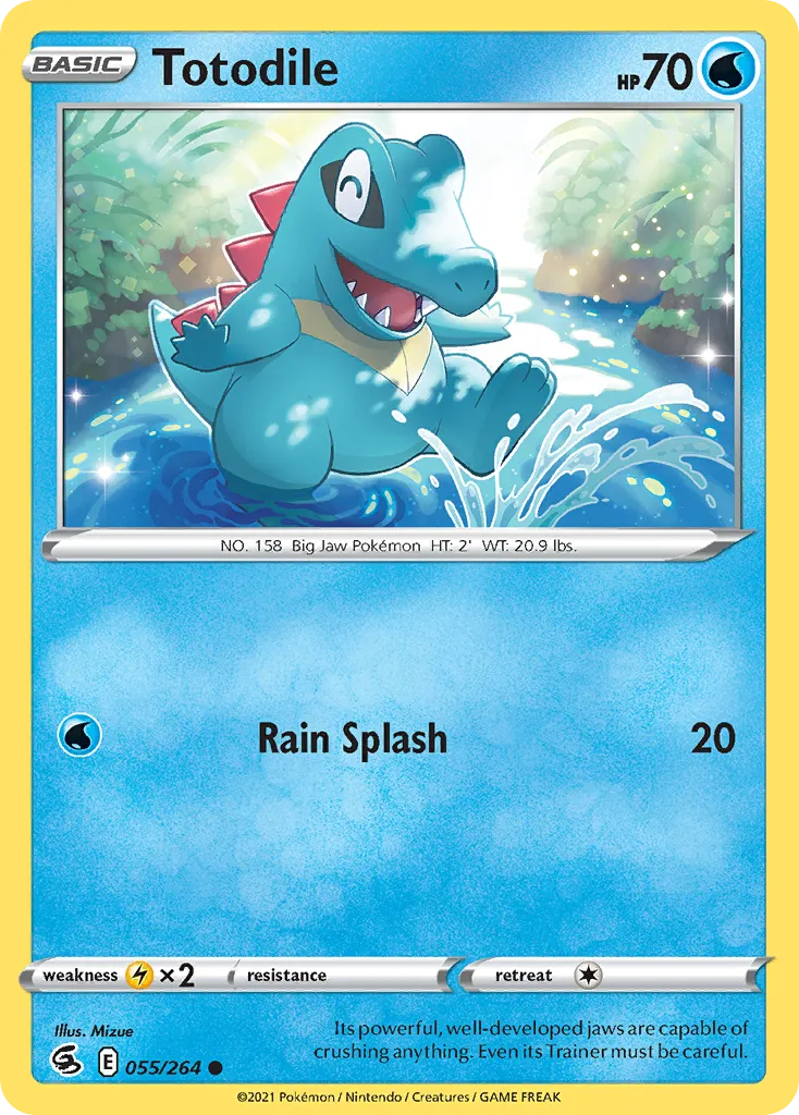 Totodile — SWSH08: Fusion Strike — Pokemon