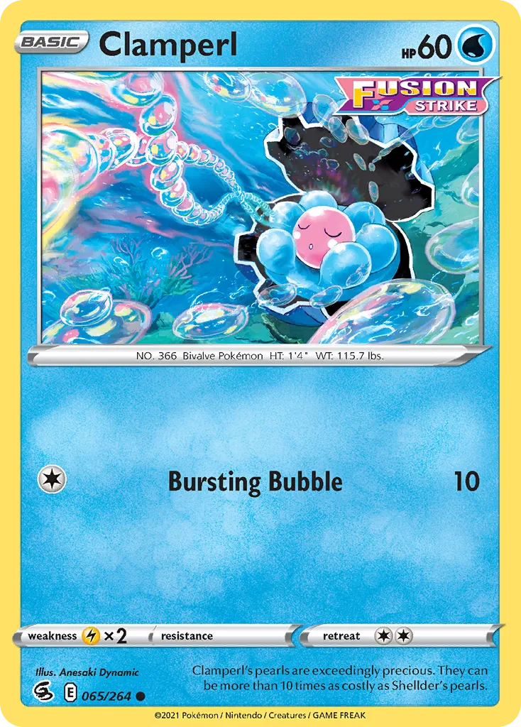Clamperl — SWSH08: Fusion Strike — Pokemon