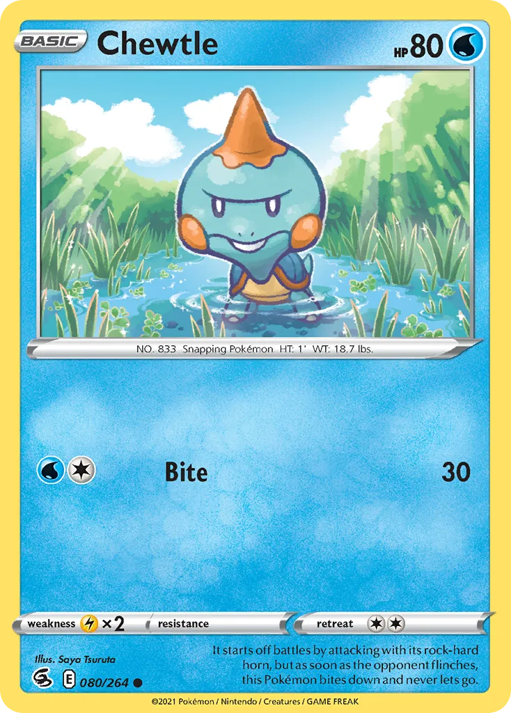 Chewtle — SWSH08: Fusion Strike — Pokémon