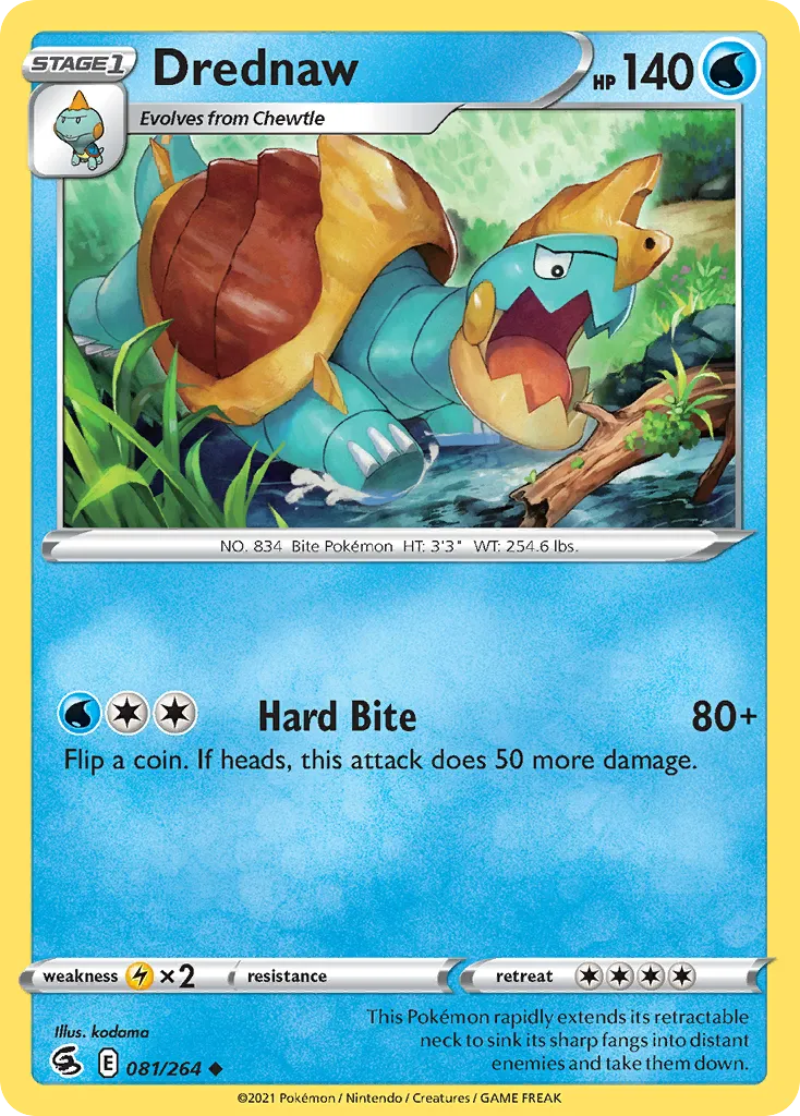 Torgamord — SWSH08: Fusion Strike — Pokémon