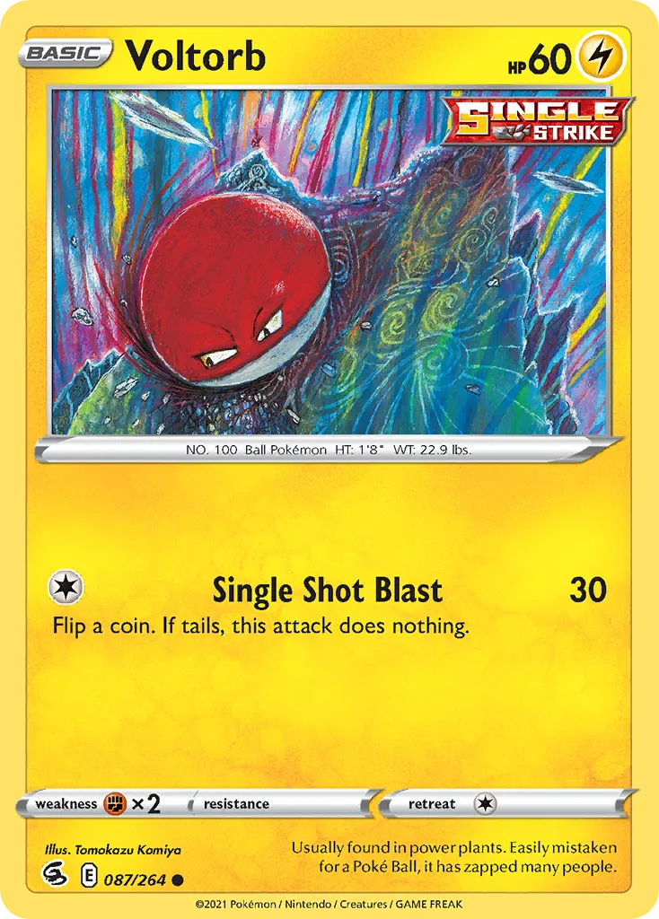Voltorb — SWSH08: Fusion Strike — Pokémon