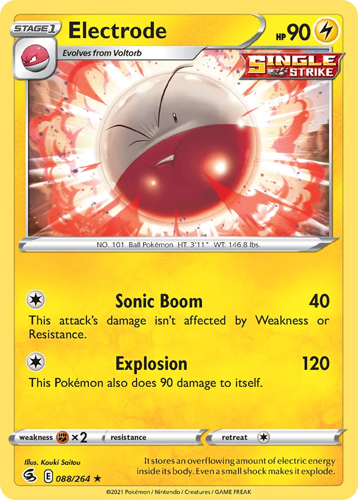 Electrode — SWSH08: Fusion Strike — Pokémon