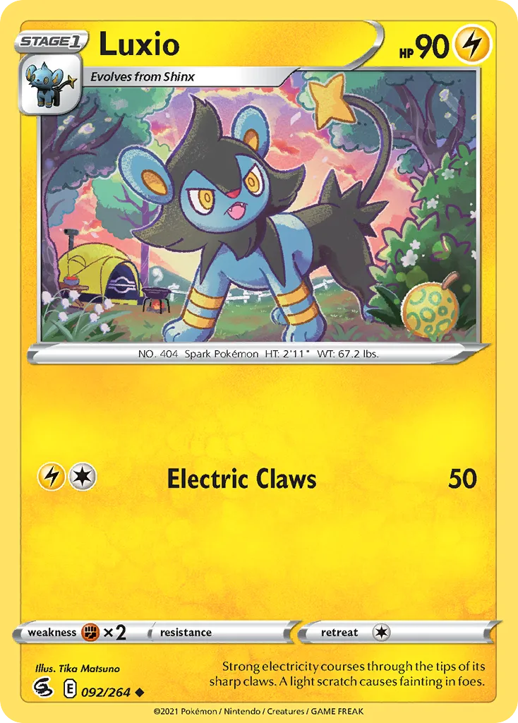 Luxio — SWSH08: Fusion Strike — Pokémon
