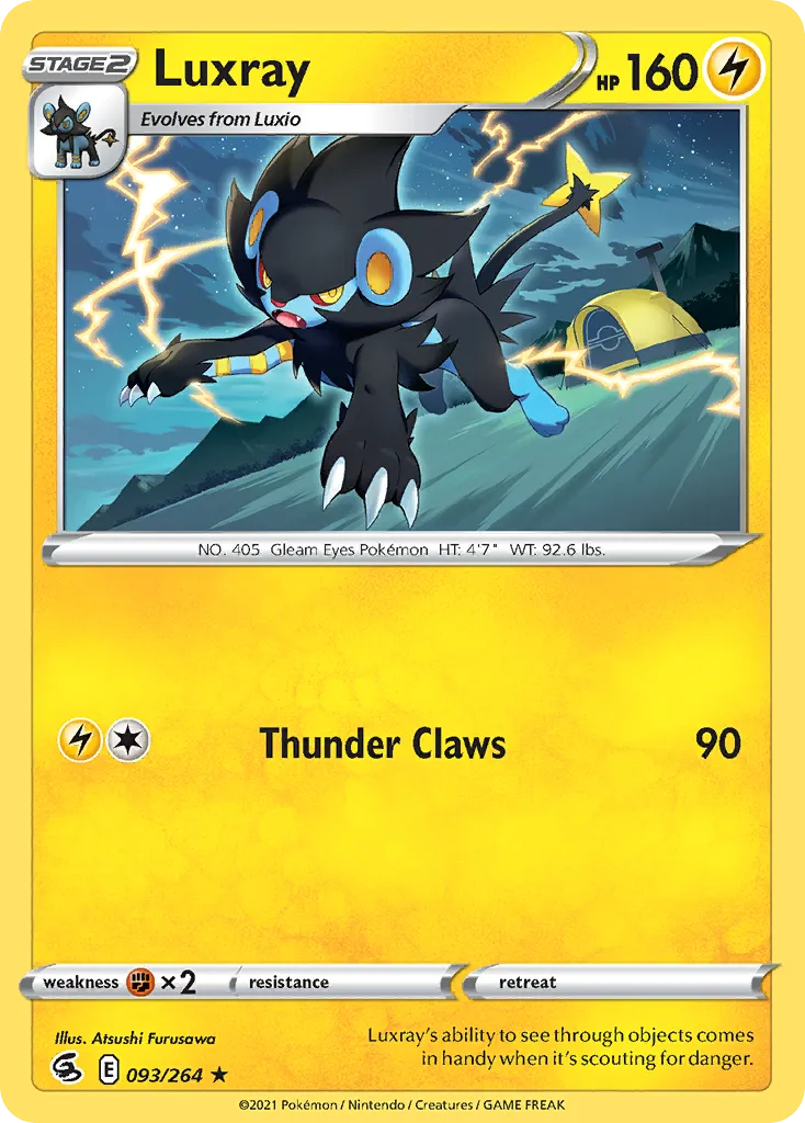 Luxray — SWSH08: Fusion Strike — Pokemon