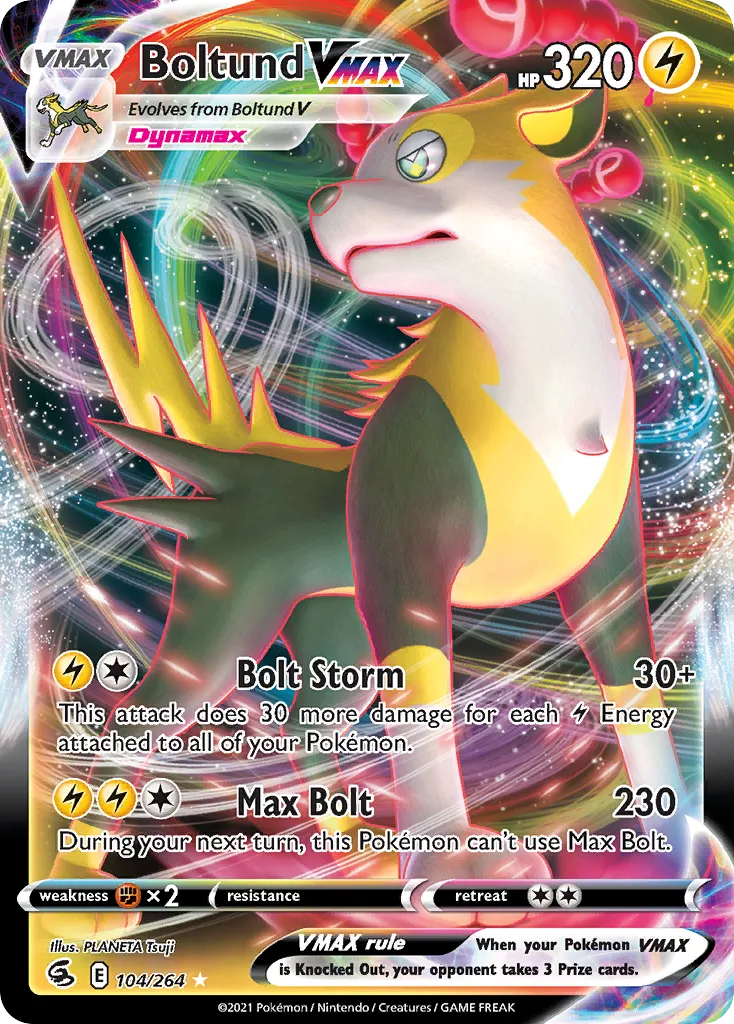 Boltund VMAX — SWSH08: Fusion Strike — Pokémon
