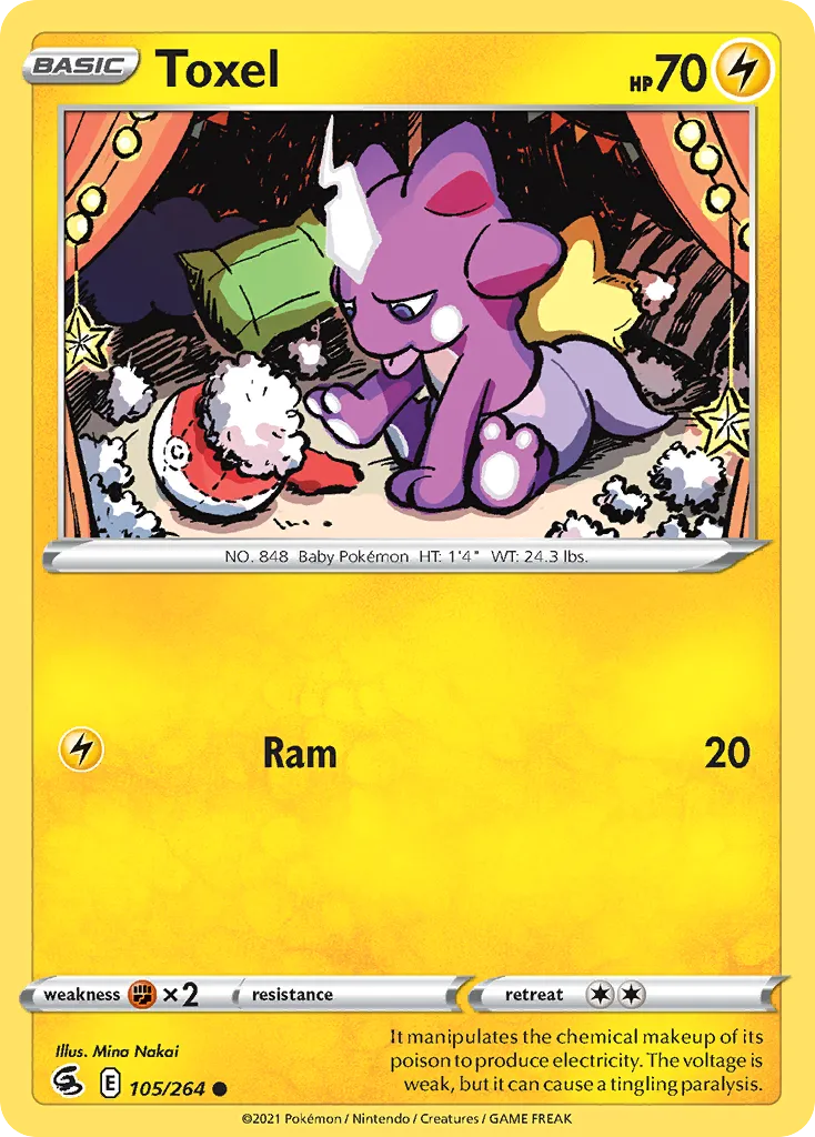 Toxel from SWSH08: Fusion Strike - Pokemon