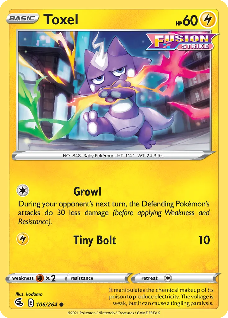Toxel — SWSH08: Fusion Strike — Pokémon