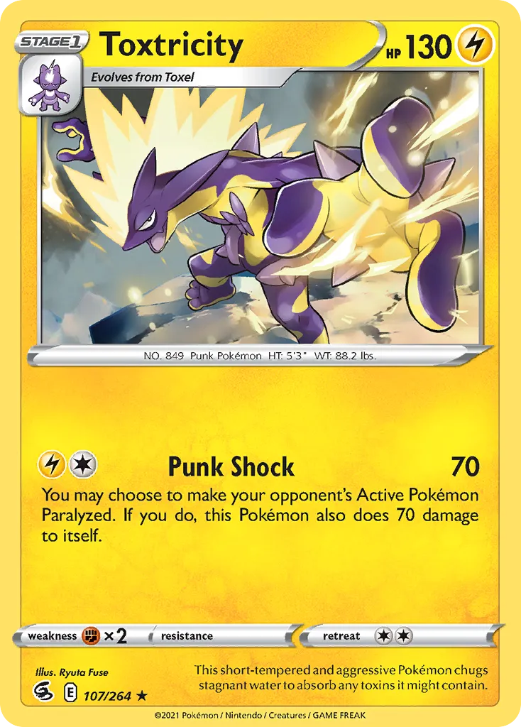 Toxtricity — SWSH08: Fusion Strike — Pokémon