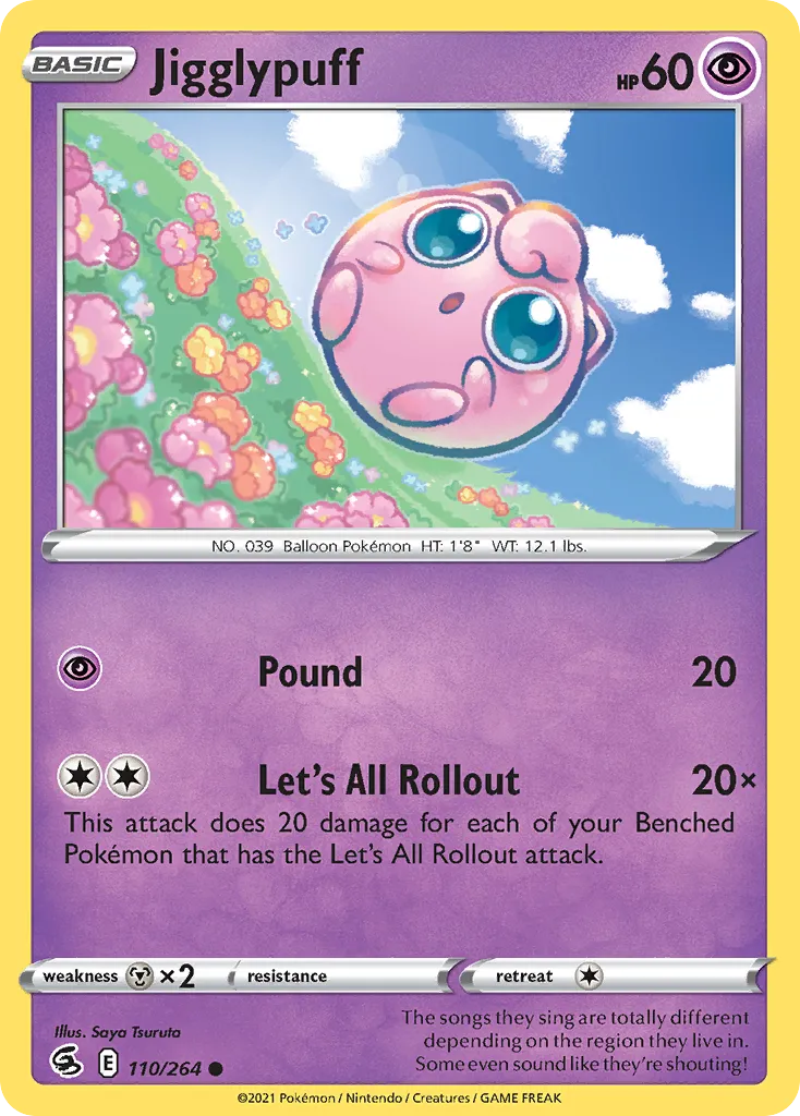 Jigglypuff — SWSH08: Fusion Strike — Pokémon