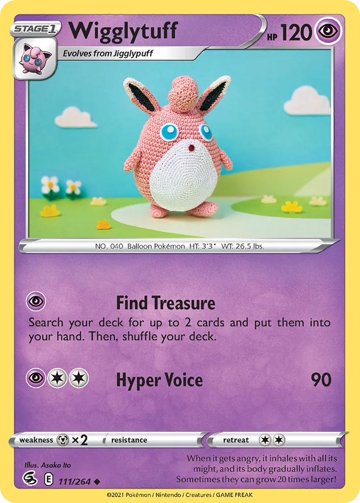 Grodoudou from SWSH08: Fusion Strike - Pokemon