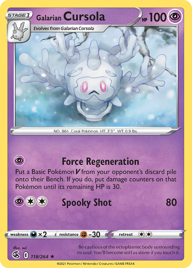 Corayôme de Galar — SWSH08: Fusion Strike — Pokémon