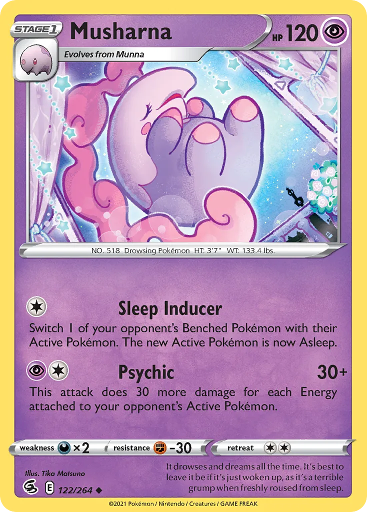 Musharna — SWSH08: Fusion Strike — Pokémon