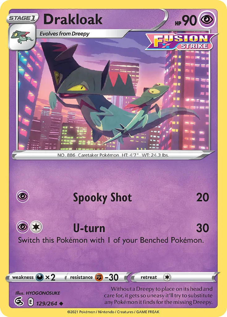 Dispareptil — SWSH08: Fusion Strike — Pokémon
