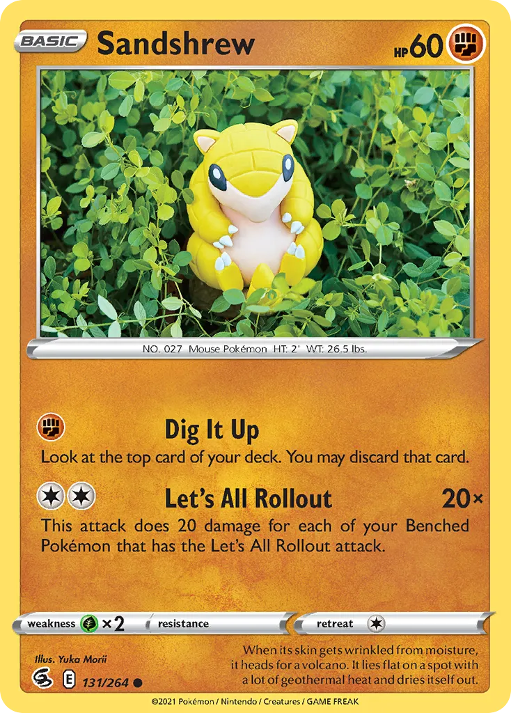 Sandshrew — SWSH08: Fusion Strike — Pokemon