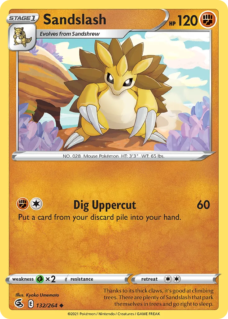 Sablaireau — SWSH08: Fusion Strike — Pokémon