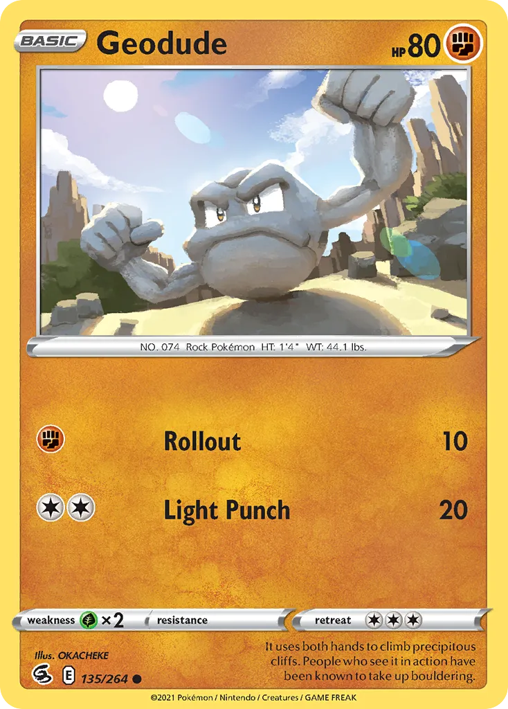 Geodude — SWSH08: Fusion Strike — Pokémon