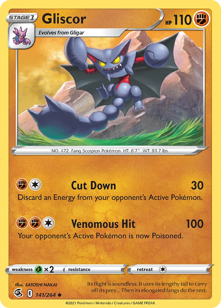 Scorvol — SWSH08: Fusion Strike — Pokémon