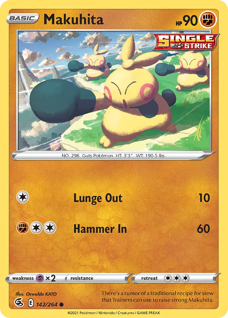 Makuhita — SWSH08: Fusion Strike — Pokémon