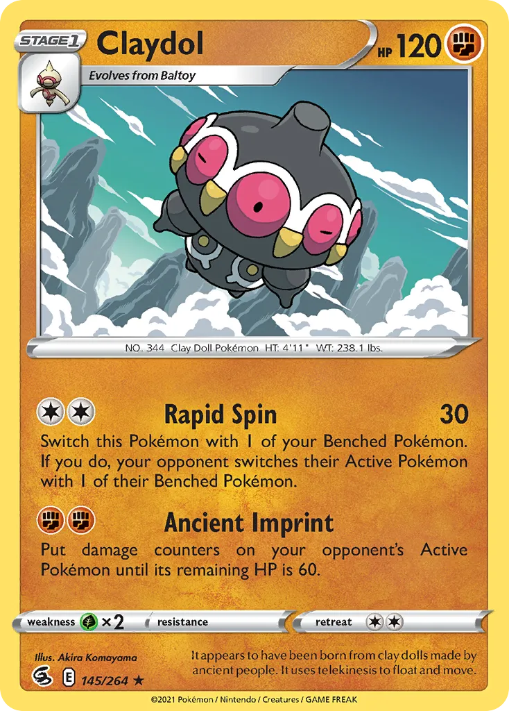 Claydol — SWSH08: Fusion Strike — Pokemon