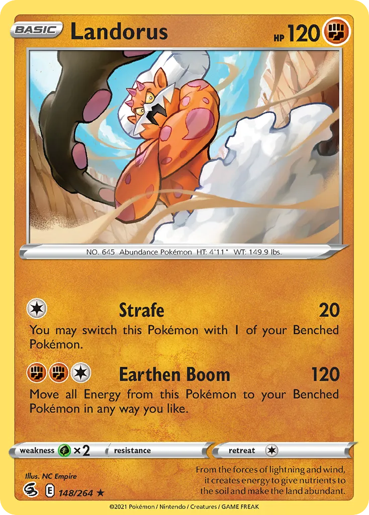 Landorus — SWSH08: Fusion Strike — Pokémon