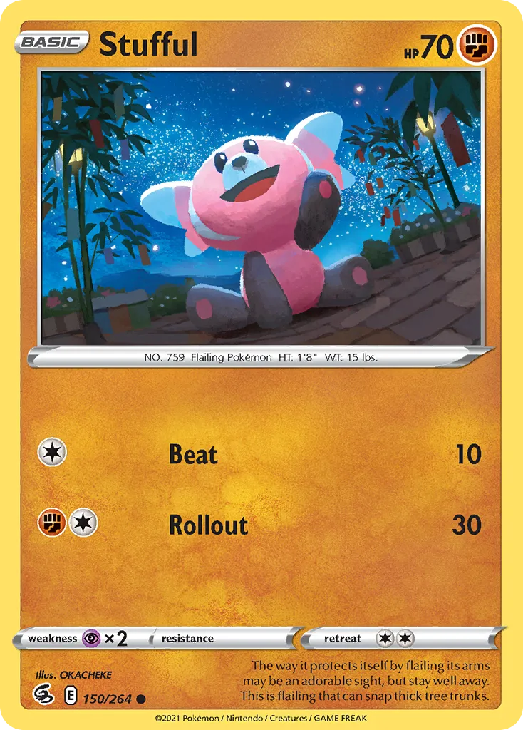 Stufful — SWSH08: Fusion Strike — Pokémon