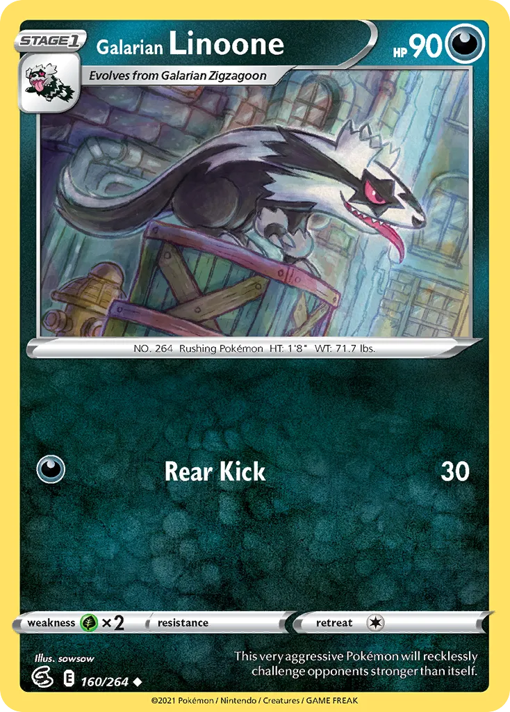 Linéon de Galar — SWSH08: Fusion Strike — Pokémon