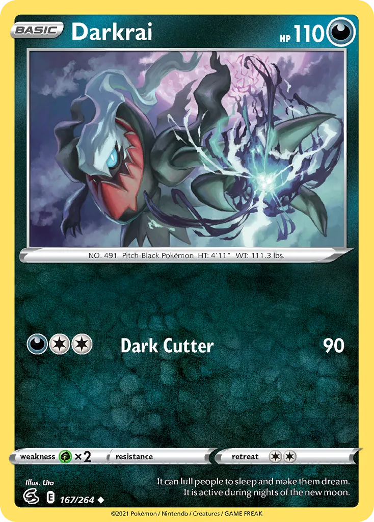 Darkrai — SWSH08: Fusion Strike — Pokémon