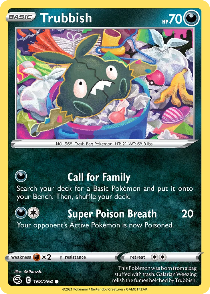 Trubbish — SWSH08: Fusion Strike — Pokémon