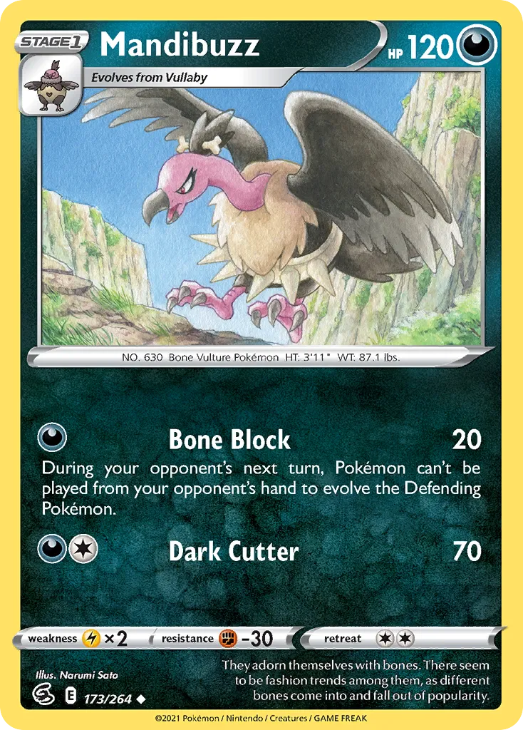 Vaututrice — SWSH08: Fusion Strike — Pokémon