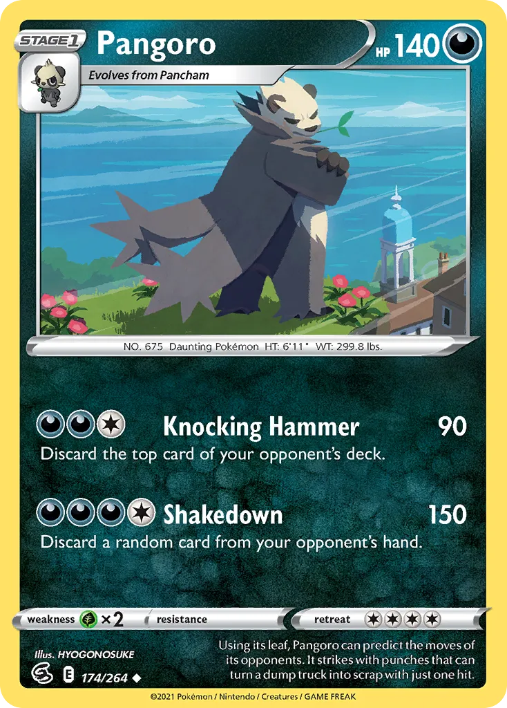 Pangoro — SWSH08: Fusion Strike — Pokémon