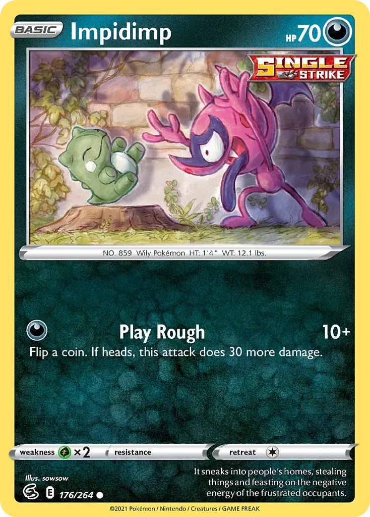 Grimalin — SWSH08: Fusion Strike — Pokémon