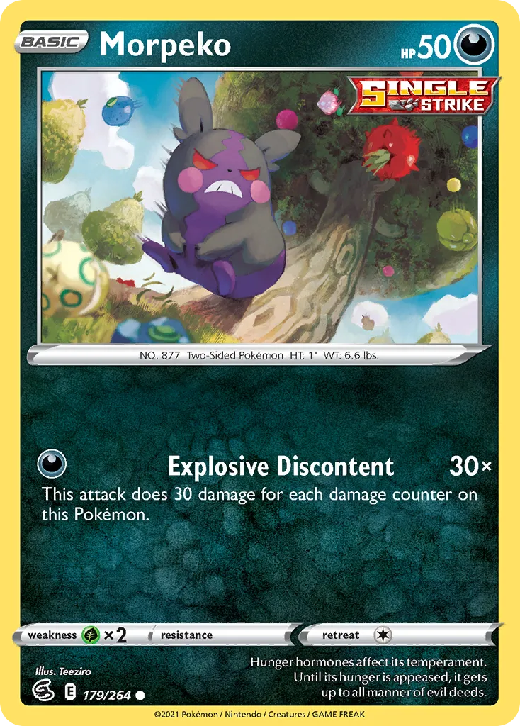 Morpeko — SWSH08: Fusion Strike — Pokémon