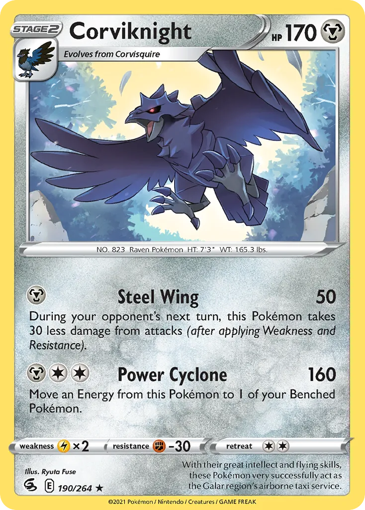 Corviknight — SWSH08: Fusion Strike — Pokémon