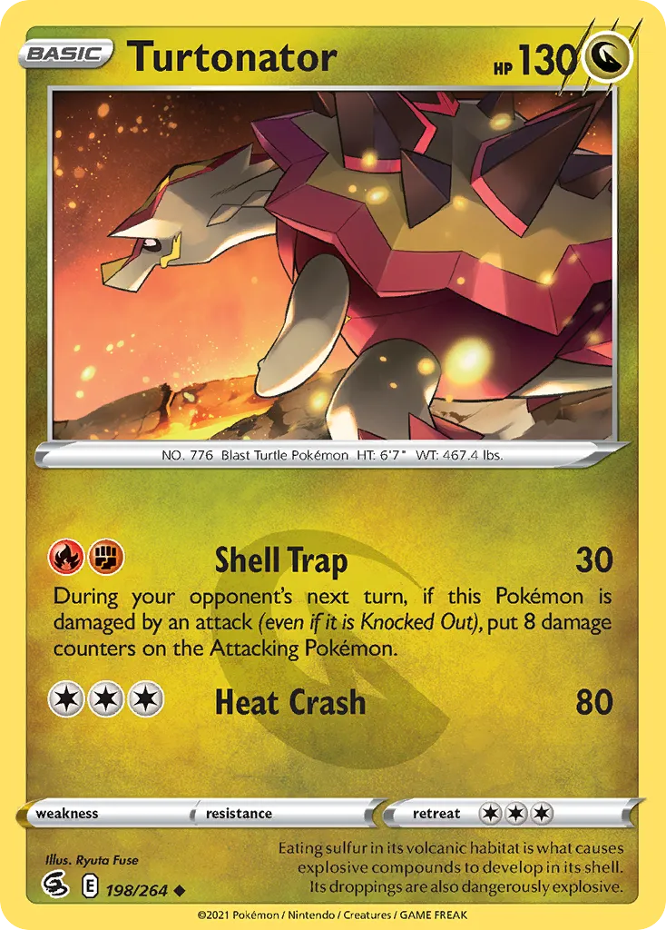 Turtonator — SWSH08: Fusion Strike — Pokémon