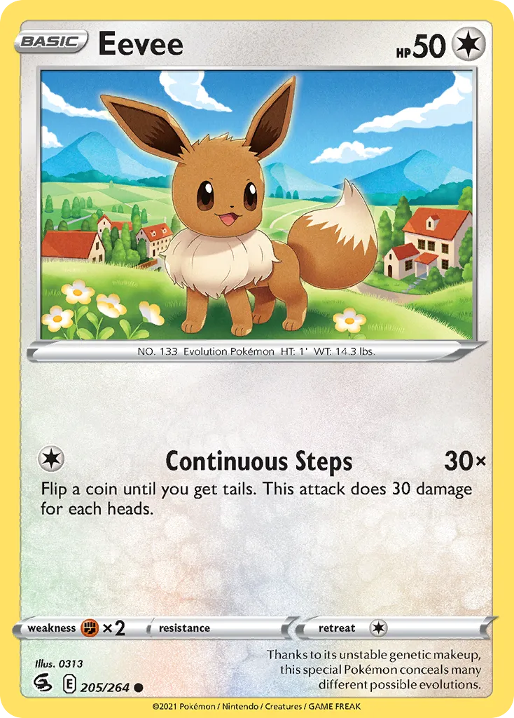 Évoli — SWSH08: Fusion Strike — Pokémon