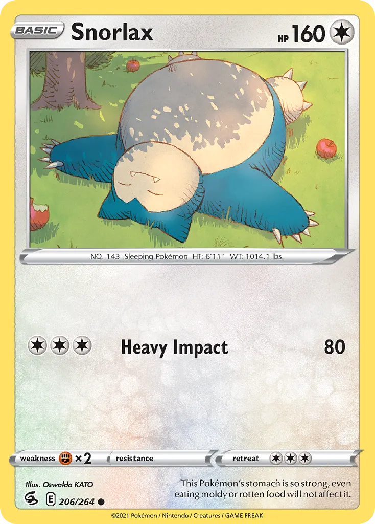 Snorlax — SWSH08: Fusion Strike — Pokémon